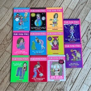 DEAR DUMB DIARY  TEEN BOOK/NOVEL LOT OF 3